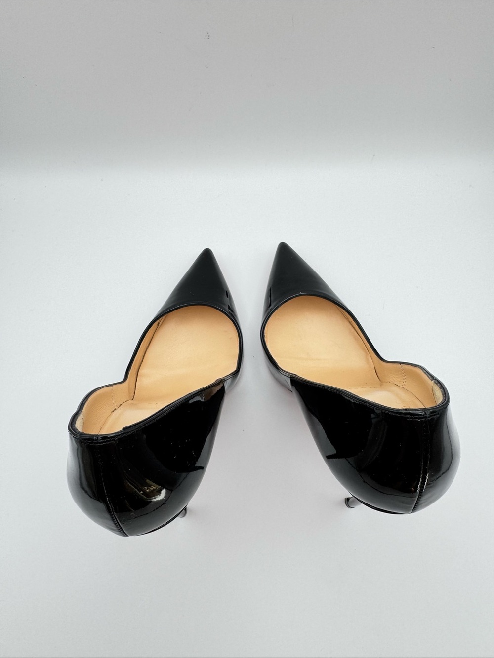 Christian Louboutin So Kate 120 Black Patent Leather Pumps EU 36 US 6 Red Sole - Picture 4 of 7